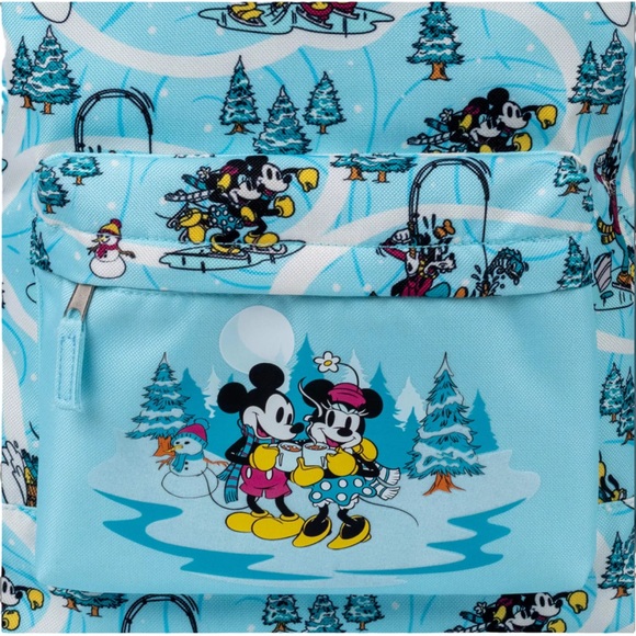 Disney Mickey Mouse & Friends Winter Backpack NWT - Picture 3 of 6